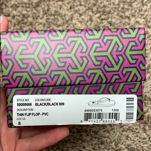 never worn tory burch flip flops